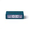 Lexon Flip Mini Sveglia Digitale da Viaggio, Orologio LED On/Off con Luminosità Regolabile, Ricaricabile e Tattile, Ideale come Sveglia da Comodino - Blu Di Paperino