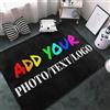 LLLGSH Tappeti Personalizzati - Personalizzato Tappeto con Il Vostro Logo Foto e Testo - Tappeto Personalizzato Lavabile - per Camera da Letto, Soggiorno, Ufficio, Giardino