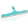 Leifheit Spingiacqua Bagno Click System, Doppia Lama 45 cm | Lama in gomma bianca duraFlex antibatterica, per bagno piscina e sauna, adatta a piastrelle irregolari e pietra