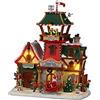 Lemax 25864-UK Santa Wonderland Lighted Buildings: torre di controllo del Polo Nord