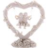 Puckator Angioletti Innamorati su Altalena, Resina, Bianco, 10 x 4 x 10,5 cm - CHE75