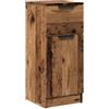 vidaXL Credenza Legno Antico 30x30x70 cm in Legno Multistrato, credenza in Legno, armadietto Laterale, Madia, armadietto in Legno, armadietto