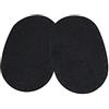 Marbet TOPPE Termoadesive MARBET Blu notte alcantara 17 x 11cm ovale toppa camoscio
