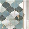 ADSFG Pellicola per Vetri Privacy 50cm x 200cm Pellicola per Finestre Colorato Smerigliato Statico Senza Colla Tenda Pellicola Isolante Termica per Protezione Solare,L