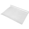Puupaa Rotolo di plastica trasparente con retro adesivo, 60 cm x 3 m, carta da parati adesiva per mobili, carta da parati impermeabile, per libri, porte della cucina, finestre, piastrelle, 1 pezzo