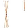 H&H Set 10 Bastoncini Diffusore Ambiente, Legno, 50 Cm
