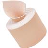 GORGECRAFT 50mm di Larghezza Strisce di Pelle 2m di Lunghezza Cinturino in Finta Pelle 1.2mm di Spessore Piatto Cordoncino di Cuoio Fili di Grana di Litchi Corda per Artigianato Fai da Te, Peachpuff