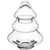 SWEET HOME Biscottiera in Vetro Trasparente a Forma Albero di Natale cod.SB02531LU cm 25 h diam. 18 by Varotto & Co.