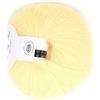 Pssopp Morbido mohair cashmere lana per maglieria filato leggero maglieria a mano filato fai da te scialle sciarpa uncinetto filo con un crochet(giallo chiaro)