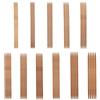 Ejoyous Set di Ferri da Maglia in bambù, 13 Cm 55 Ferri da Maglia a Doppia Punta da 2,0 Mm a 5,0 Mm per Calzini, Guanti, Cappelli e Sciarpe