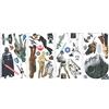RoomMates Joy Toy Star Wars Adesivi da Parete 4 Fogli, Plastica, Multicolore, 13x2,5x27 cm