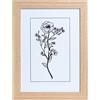 Mikiuly Cornice per Foto in legno,Cornice Effetto Legno Rovere,Cornice portafoto perfetta per regali,Cornice A4 21 x 29,7 cm,Cornice A4 Verticale con Supporto e Staffa da Parete