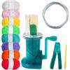 Navna Abbellisci macchina per maglieria a mano corda filo tessitura strumento bobina macchina tricotina bobina macchina maglieria accessori per cucire maglieria ago da cucito