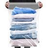 Maridergo Borse grandi riutilizzabili per viaggi in plastica, borse per ospedale, impermeabili, con cerniera, trasparenti, grande borsa per la conservazione, sacchetti trasparenti per abbigliamento, bagagli, 50