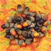 chenyu 100 Pezzi Ghiande Artificiali Decorazione + 50 Foglie di Acero Artificiali Simulazione Frutta Ghianda Ghiande Finte Decorazioni Autunnali per DIY Artigianato Matrimoni Natale