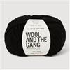 Wool and the Gang, Lil' Crazy Sexy lana, Space Black, 100 g, Chunky