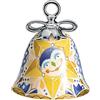 Alessi MW40 7 Star Decorazione Natalizia in Porcellana, Multicolore