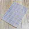 HAOBIN 2 pezzi 28 Scomparti Scatola Di Immagazzinaggio Scatole Porta Minuteria Scatola Portaoggetti Griglie Scatole Di Immagazzinaggio Utilizzato In Gioielli,Perline,Piccole Parti (30 Griglie 1pc)