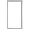 Dutch Frame Factory - Cornice 50x100 cm - Argento Opaco - Cornice per foto in MDF con vetro plastico Antiriflesso - Cornice portafoto 50x100 cm - Colonia