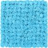 MWOOT 144 Pezzi Fiori Artificiali Azzurro, Mini Rose Finte, Rose in Schiuma Piccoli per San Valentino Matrimonio Festa Halloween Festival Decorazione, 2.5CM Teste di Rose Finti Fai Da Te
