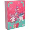 Paladone Stitch Stationary Calendario dell'Avvento di alta qualità per 24 giorni, con licenza ufficiale, regalo di Natale e decorazione natalizia stagionale per la camera da letto delle ragazze Paladone