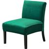uyeoco Copripoltrona Senza Braccioli per Soggiorno Fodera per Sedia Senza Braccioli Antiscivolo Coprisedia Senza Braccioli Velluto Accent Copri Poltroncina (Color : #9)