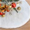 KAHEIGN 78CM Gonna Albero Di Natale, Bianco Come La Neve Peluche Spesso Copertura Della Base Dell'albero Di Natale Tappetino Per Le Decorazioni Natalizie Di Capodanno