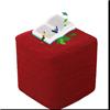 uyeoco Copri Pouf Quadrati Elasticizzato Fodera Poggiapiedi Copri Ottomano Cover Rettangolare Copertura Protettiva Per Ottomana 40x40/45x45/35*35cm Lavabile Copri Sgabello ( Color : W , Size : 45x45cm )