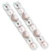 OXYN Palline Natalizie Miste Albero di Natale Set Decorativo in Plastica con Palline Lucide, Opache e Brillantini Colori Addobbi Festivi per Casa, Negozio, Matrimonio (Rosa, 16pz Diametro 5cm)