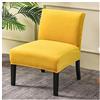 FAIRUO Copripoltrona Senza Braccioli, Fodera per Sedia Senza Braccioli Accent Poltroncina Coprisedia Stampato Elasticizzati (Color : #4, Size : 2 Pezzi)