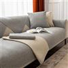 uyeoco Copridivano Angolare con Penisola a Destra/Sinistra Fodere Divano 3/4/2/1 Posti Antiscivolo Relax Antimacchia Antigraffio Cani Gatti Moderno Salvadivano Seduta ( Color : #12 , Size : 90x120cm 1pc )