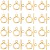 UNICRAFTALE 20 set di Fermagli A Levetta Dorati 304 connettori A Levetta Ad Anello In Acciaio Inossidabile Chiusure A Levetta IQ e Chiusure A Tbar per La Creazione di Gioielli con Braccialetti