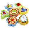 whatRUeed Set di formine per biscotti, stampi per tagliare verdure, per bambini e adulti (35 set/7 forme)