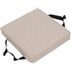 uyeoco Set di 4/2/1 Cuscino per sedia cucina in memory foam rimovibile spesso 3/5/8cm 25/28/30/35/40/45/50cm, cuscino antiscivolo, per sedie da pranzo,ufficio,Esterno,Giardino,Soggiorno(Color 5,1PC_45X45X5CM