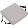 uyeoco Set di 4/2/1 Cuscino per sedia cucina in memory foam rimovibile spesso 3/5/8cm 25/28/30/35/40/45/50cm, cuscino antiscivolo, per sedie da pranzo,ufficio,Esterno,Giardino,Soggiorno(Color 10,1PC_40X40X8C