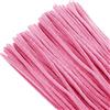 TOAOB THE ONE AND ONLY BABY TOAOB 100 Pezzi Scovolini per Lavoretti Pipe Cleaner Rosa