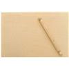 Liberoshopping Spianatoia per impastare in Legno di Betulla stendi Pasta con Gradino Antiscivolo (Senza Bordi con Mattarello, 85x50)