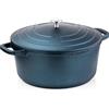 Westinghouse PERFORMANCE SERIES WCCC0095024BL - Pentola per cottura a induzione, adatta a tutti i piani cottura e al forno, incluso il supporto per manici, colore: blu