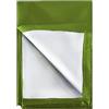 LUOSFUH Tessuto ignifugo 600D Filo Elastico Oxen Panno Rivestito Argento Ignifugo Impermeabile Tenda Tessuto Tessuto Decorativo Panno Pieghevole Sedia Panno Bagagli, Verde, Taglia unica