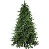 Moranduzzo - Albero di Natale Artificiale Luxury "Cristallo" - 210 cm Ø 142 cm, 1308 Rami Folti e Densi, Real Touch PE/PVC, Apertura ad Ombrello, Aspetto Realistico Naturale