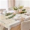 Aikeis Runner da tavola in oro con paillettes, decorazione da tavolo per feste dorate, adatto per matrimoni, compleanni, Natale, tavolo, sposa, baby shower (70 x 300 cm)