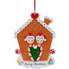 FENGHUO 2024 Ornamenti di Natale Personalizzati - Benedizione Nome, Resina, Appesi per Albero - Regali Famiglia/Amici