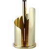ECHTWERK Portarotolo da cucina, Portarotolo per asciugamani di carta, Portarotolo in acciaio inox, facile da strappare, facile da usare, verticale, robusto, Edizione oro, 15,5 x 33 cm