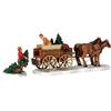 Lemax Christmas Village 43451 - Set di 2 vagoni per albero di Natale