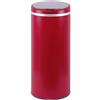 KITCHEN MOVE Soho Pattumiera automatica da cucina, 42 l, in acciaio inox, con reggiatura, rosso opaco
