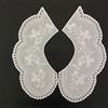 Wambere Collo in pizzo ricamo scollatura in pizzo colletto inserto collana decorazione pizzo applique pizzo pizzo finiture pizzo per abito artigianato fai da te, pizzo rimovibile, chiffon, colletto falso