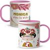 LolaPix Tazze personalizzate. Tazze di plastica per bambini. Vari disegni. FRIDA