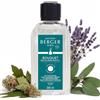 Maison Berger Ricarica anti odore da bagno - 200 ml (6,76 once fluide) olio profumato per diffusori di canne e ceramiche odore-lavanda, eucalipto e note marine - aria pulita per bagni