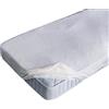 Galeone Biancheria e Tessuti | Coprimaterasso Matrimoniale 165x190 fino a 30cm Sanitario Realizzato in Spugna Impermeabile Antiacaro con Tessuto in PVC Elastico (165X190+30)