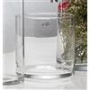 Sandra Rich, vaso di vetro cilindrico trasparente, collezione Cyli, tagliato a caldo, con diametro di 15 cm, Vetro, clear, 15 cm